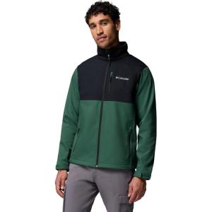 imageColumbia Mens Ascender Softshell JacketRain ForestBlack