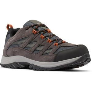imageColumbia Mens Crestwood Waterproof Hiking ShoeGraphiteDark Adobe