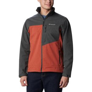 imageColumbia Mens Cruiser Valley Softshell JacketWarp Red  Shark
