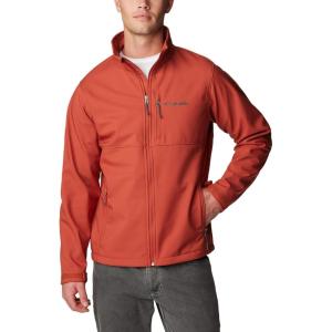 imageColumbia Mens Discontinued Ascender Softshell JacketWarp Red