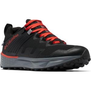 imageColumbia Mens Facet 75 Outdry Hiking Shoe2024 BlackFiery Red