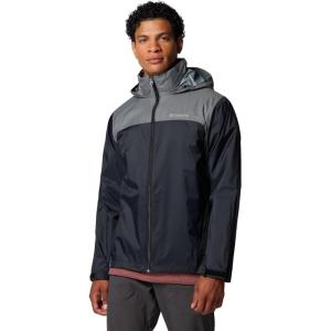 imageColumbia Mens Glennaker Lake II Rain JacketBlackCity Grey