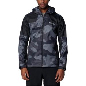 imageColumbia Mens Inner Limits III Waterproof Rain JacketBlack Mod Camo PrintBlack