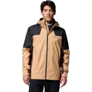 imageColumbia Mens Inner Limits III Waterproof Rain JacketCanoeBlackTobacco