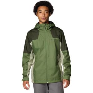 imageColumbia Mens Inner Limits III Waterproof Rain JacketCanteenGreenscapeSafari