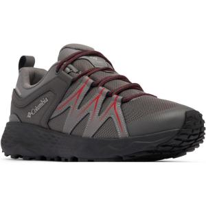 imageColumbia Mens Landroamer Explorer Waterproof Nubuck Hiking BootCity Grey Mountain Red