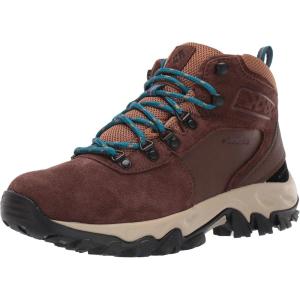 imageColumbia Mens Newton Ridge Plus II Suede Waterproof Hiking BootTobaccoLagoon