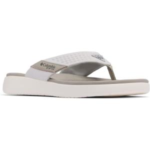 imageColumbia Mens PFG Boatside Flip Lea SandalDoveSilver Grey