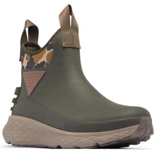 imageColumbia Mens PFG Dry Tortugas Waterproof Slip On Fishing BootDeep OliveCedar