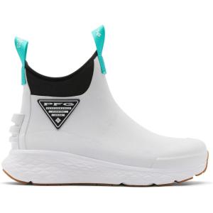 imageColumbia Mens PFG Dry Tortugas Waterproof Slip On Fishing BootWhiteGeyser