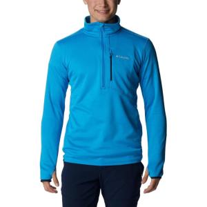imageColumbia Mens Park View Fleece Half ZipCompass Blue Heather