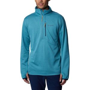 imageColumbia Mens Park View Fleece Half ZipShasta HeatherCollegiate Navy