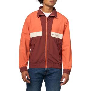 imageColumbia Mens Spire Valley WindbreakerTuscanSpiceDark Stone