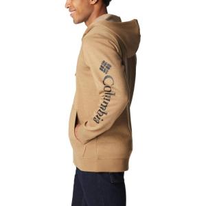 imageColumbia Mens Trek Full Zip HoodieDelta HeatherCsc Sleeve Logo