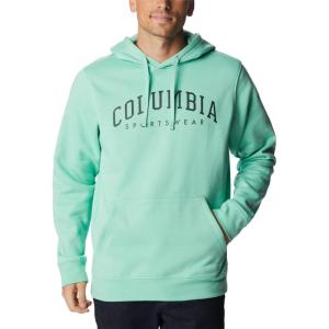 imageColumbia Mens Trek HoodieKelp HeatherCsc Arched Brand Logo