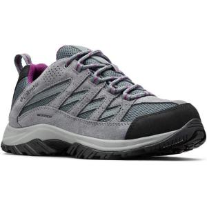 imageColumbia Womens Crestwood Waterproof Hiking ShoeGraphiteWild Iris
