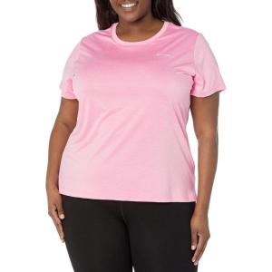 imageColumbia Womens Hike Short Sleeve Crew Wild Rose 3X Plus
