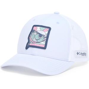 imageColumbia Womens PFG Mesh Ball CapSnowdriftWhiteSunset Fish