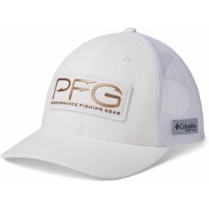 imageColumbia Womens PFG Mesh Ball CapWhitePfg Hooks Legacy