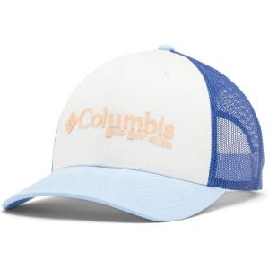 imageColumbia Womens PFG Mesh Ball CapWhiteVivid BlueSailPfg