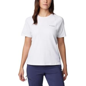 imageColumbia Womens Summit Valley Short Sleeve CrewWhite