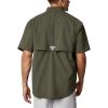 imageColumbia Mens Big and Powerful Bahama Ii UPF 30 Short Sleeve Fishing JerseyAlpine Tundra
