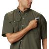 imageColumbia Mens Big and Powerful Bahama Ii UPF 30 Short Sleeve Fishing JerseyAlpine Tundra