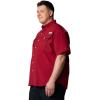 imageColumbia Mens Big and Powerful Bahama Ii UPF 30 Short Sleeve Fishing JerseyBeet