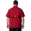 imageColumbia Mens Big and Powerful Bahama Ii UPF 30 Short Sleeve Fishing JerseyBeet
