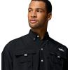 imageColumbia Mens Big and Powerful Bahama Ii UPF 30 Short Sleeve Fishing JerseyBlack