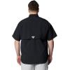 imageColumbia Mens Big and Powerful Bahama Ii UPF 30 Short Sleeve Fishing JerseyBlack