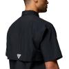 imageColumbia Mens Big and Powerful Bahama Ii UPF 30 Short Sleeve Fishing JerseyBlack
