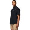 imageColumbia Mens Big and Powerful Bahama Ii UPF 30 Short Sleeve Fishing JerseyBlack