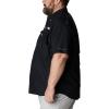 imageColumbia Mens Big and Powerful Bahama Ii UPF 30 Short Sleeve Fishing JerseyBlackRealtree Edge