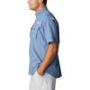 imageColumbia Mens Big and Powerful Bahama Ii UPF 30 Short Sleeve Fishing JerseyBluestone