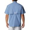 imageColumbia Mens Big and Powerful Bahama Ii UPF 30 Short Sleeve Fishing JerseyBluestone