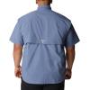 imageColumbia Mens Big and Powerful Bahama Ii UPF 30 Short Sleeve Fishing JerseyBluestone