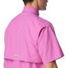 imageColumbia Mens Big and Powerful Bahama Ii UPF 30 Short Sleeve Fishing JerseyBright Lavender