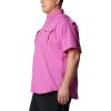 imageColumbia Mens Big and Powerful Bahama Ii UPF 30 Short Sleeve Fishing JerseyBright Lavender