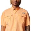 imageColumbia Mens Big and Powerful Bahama Ii UPF 30 Short Sleeve Fishing JerseyBright Nectar