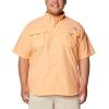 imageColumbia Mens Big and Powerful Bahama Ii UPF 30 Short Sleeve Fishing JerseyBright Nectar