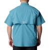 imageColumbia Mens Big and Powerful Bahama Ii UPF 30 Short Sleeve Fishing JerseyCanyon Blue