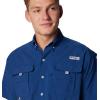 imageColumbia Mens Big and Powerful Bahama Ii UPF 30 Short Sleeve Fishing JerseyCarbon