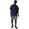 imageColumbia Mens Big and Powerful Bahama Ii UPF 30 Short Sleeve Fishing JerseyCollegiate Navy