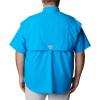 imageColumbia Mens Big and Powerful Bahama Ii UPF 30 Short Sleeve Fishing JerseyCompass Blue