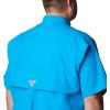 imageColumbia Mens Big and Powerful Bahama Ii UPF 30 Short Sleeve Fishing JerseyCompass Blue