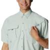 imageColumbia Mens Big and Powerful Bahama Ii UPF 30 Short Sleeve Fishing JerseyCool Green