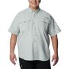 imageColumbia Mens Big and Powerful Bahama Ii UPF 30 Short Sleeve Fishing JerseyCool Green