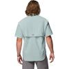 imageColumbia Mens Big and Powerful Bahama Ii UPF 30 Short Sleeve Fishing JerseyCrushed Blue
