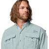 imageColumbia Mens Big and Powerful Bahama Ii UPF 30 Short Sleeve Fishing JerseyCrushed Blue
